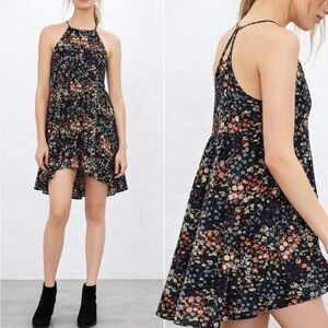 Kimchi Blue Floral Halter Neck Dress -S